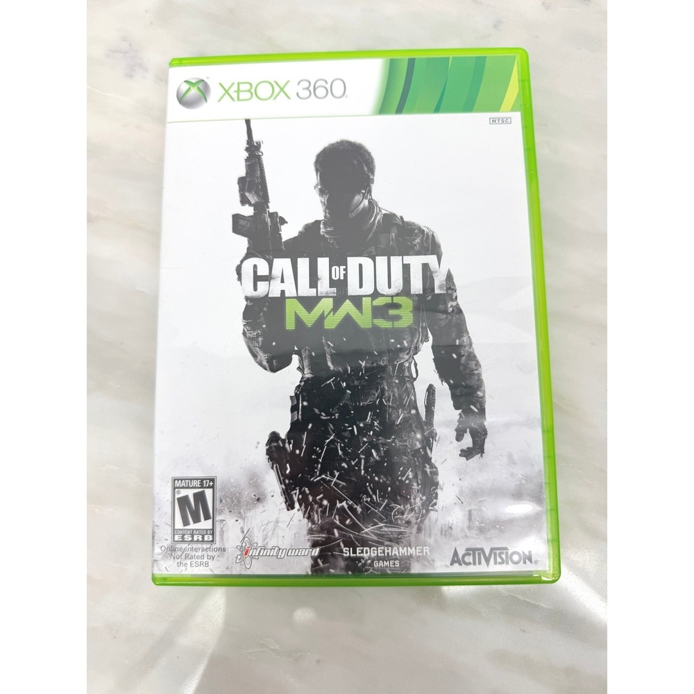 Call of Duty Modern Warfare 3 MW3 Xbox 360 Activision 2011 CIB Complete